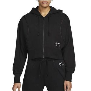 ✅Nike Air Full-zip Fleece Hoodie Womens Style : Dq6579 Size XL